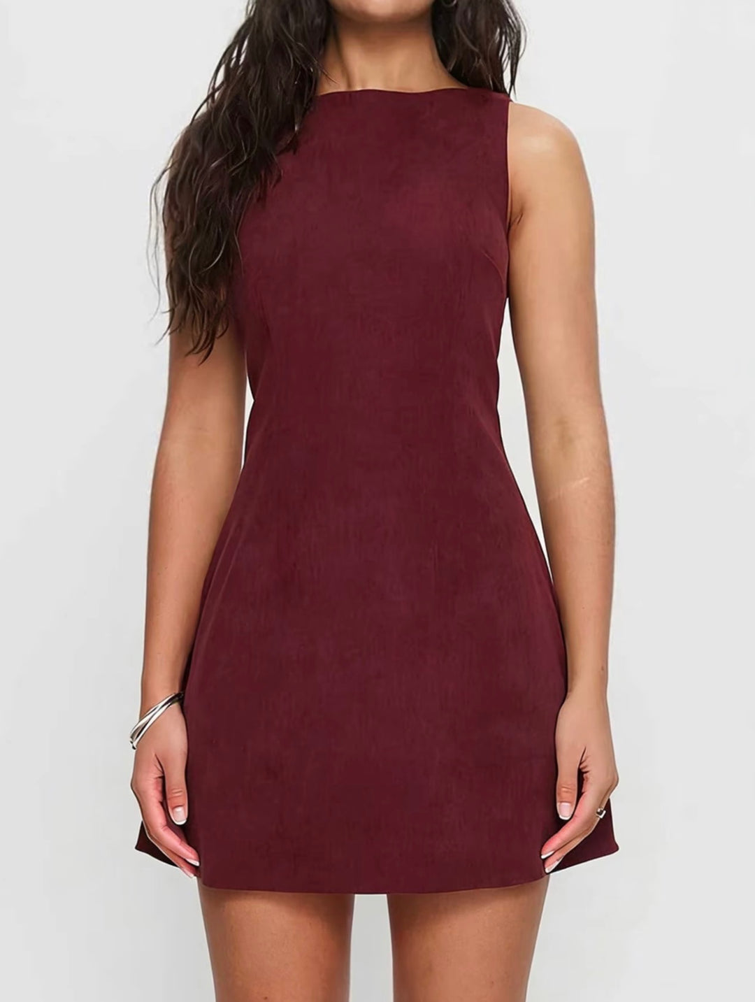 The Belle Bow-Back Mini Dress