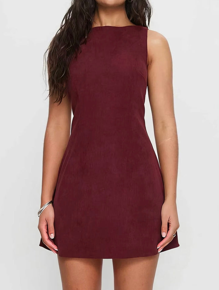 The Belle Bow-Back Mini Dress