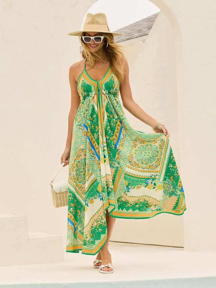 Bohemian Floral Dress