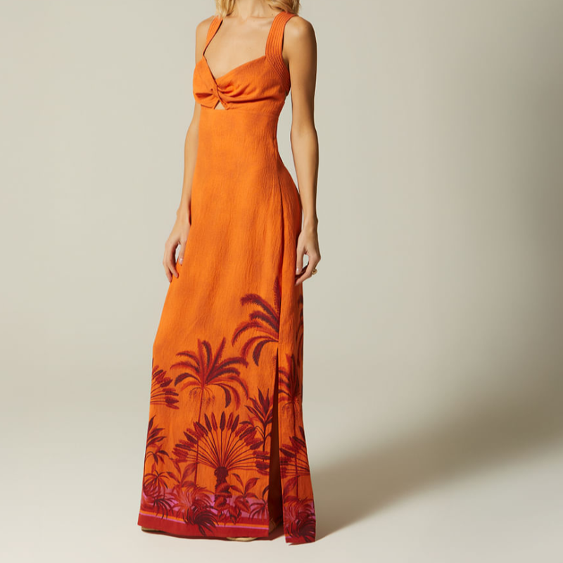 Isla Tropical Maxi Dress
