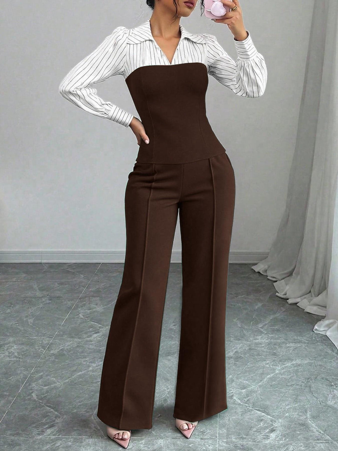 Camille” Tailored Luxe Co-Ord Set