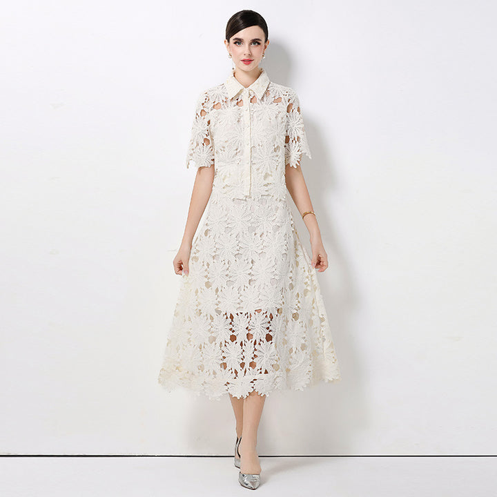 Celestia Lace Two-Piece Set