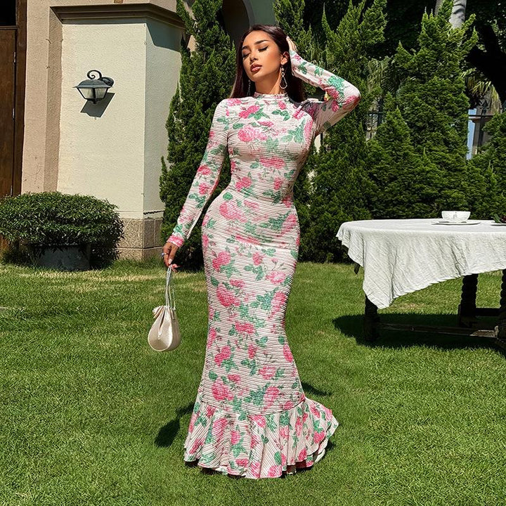 Ele Printed Maxi Dress