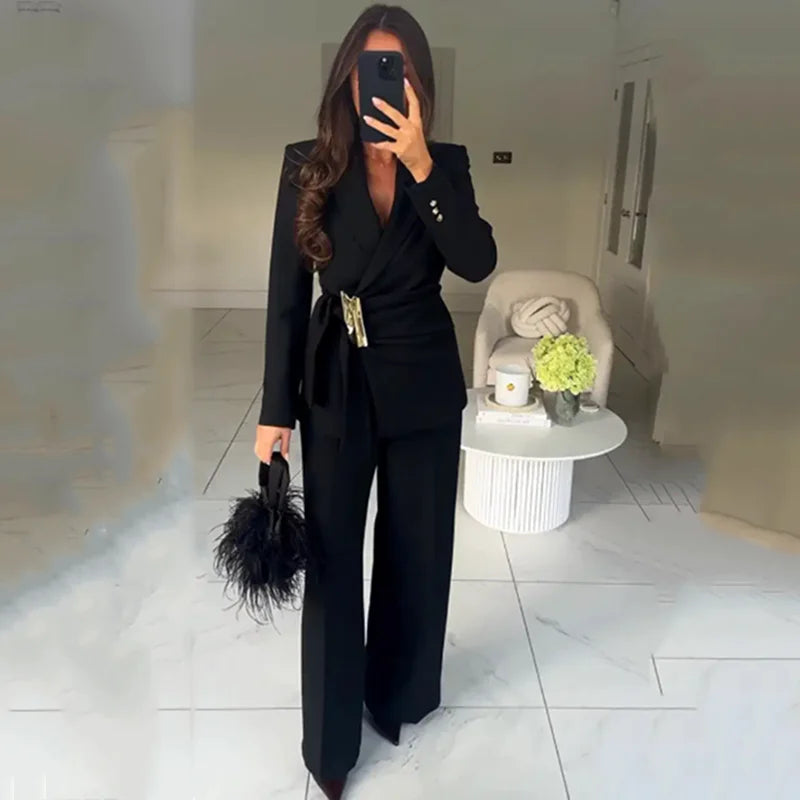 Luxe Tailored Blazer Set