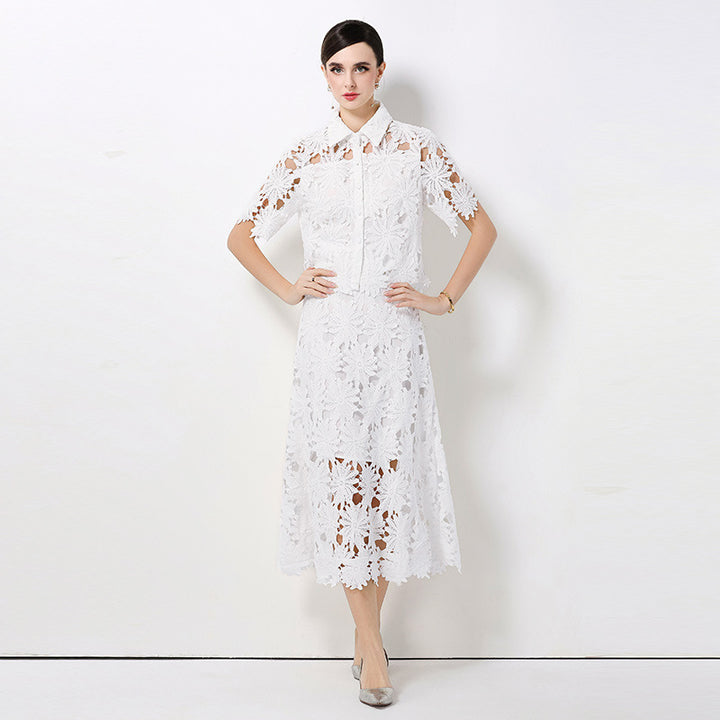 Celestia Lace Two-Piece Set