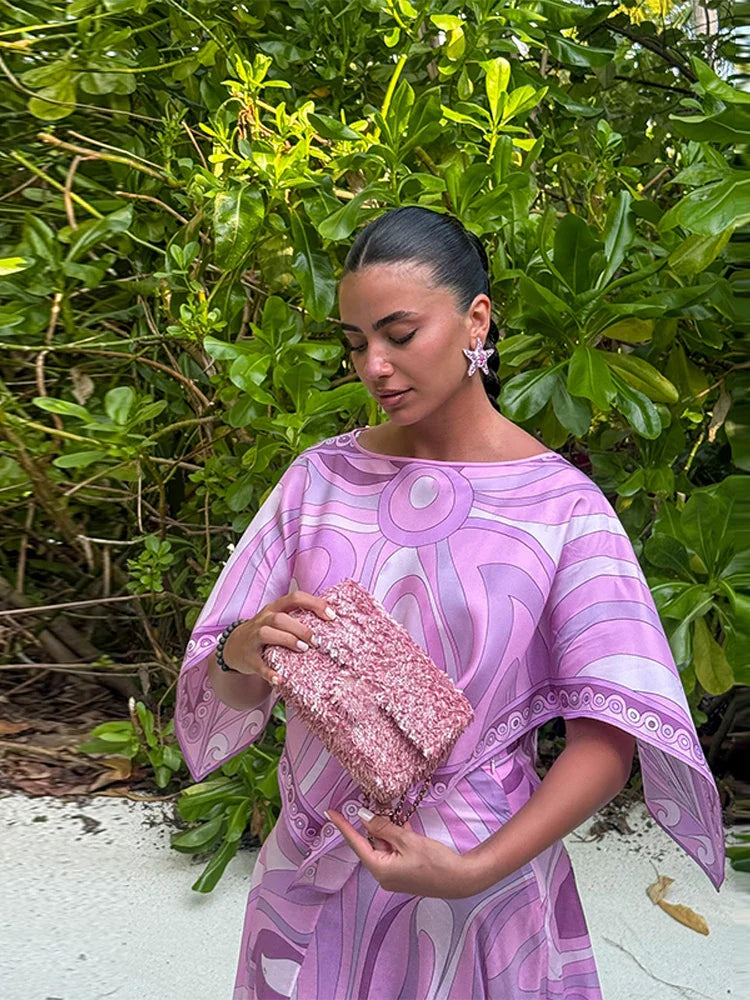 Chic Top & Flowing Skirt