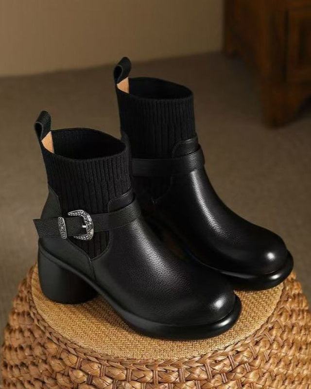 Sienna Fit Dual Strap Women’s Ankle Boots