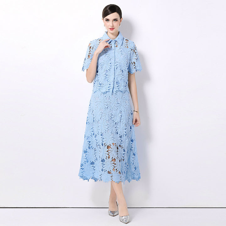 Celestia Lace Two-Piece Set