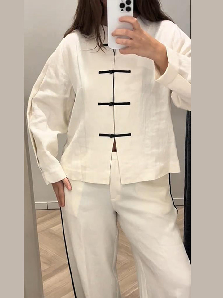 Eleanor Tailored Two-Piece Suit Set