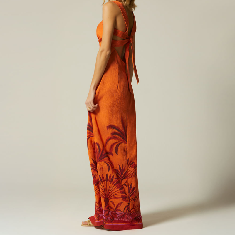 Isla Tropical Maxi Dress