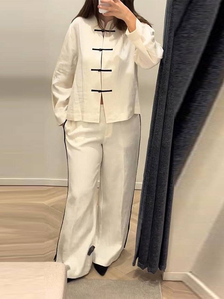 Eleanor Tailored Two-Piece Suit Set