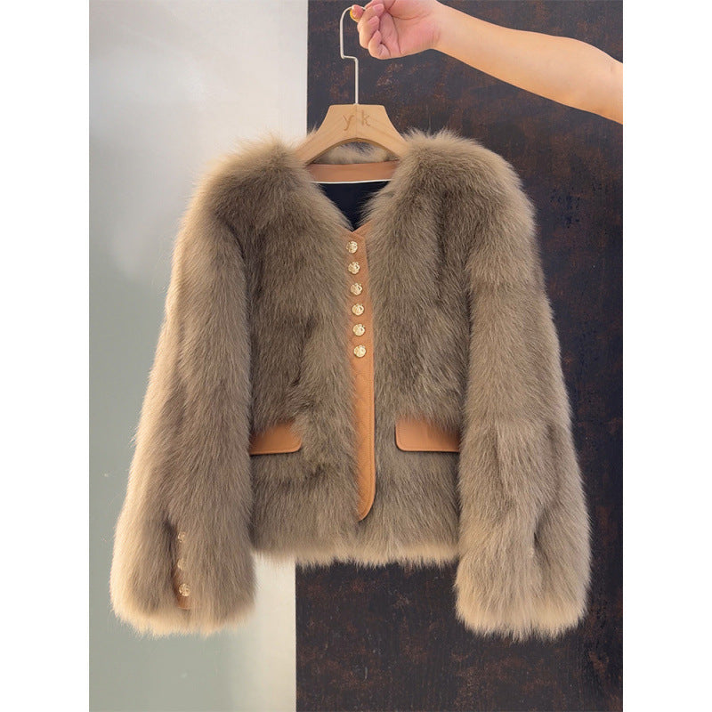 Aurelia Luxe Faux Fur Jacket