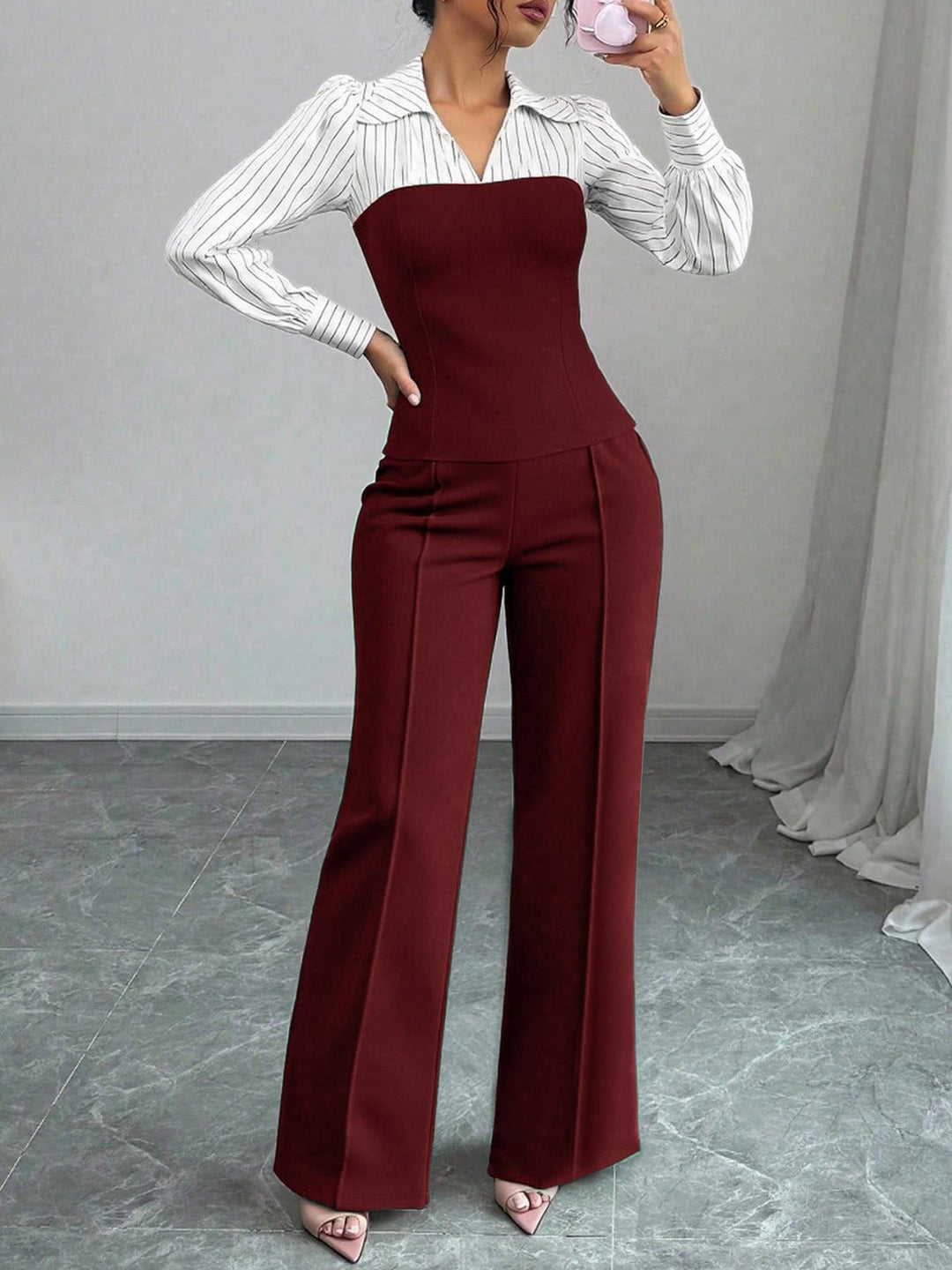 Camille” Tailored Luxe Co-Ord Set
