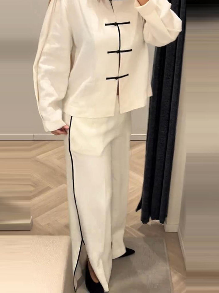 Eleanor Tailored Two-Piece Suit Set