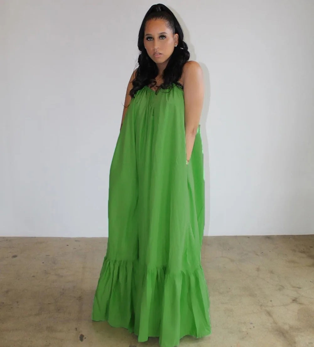 Soleil Strapless Maxi Dress