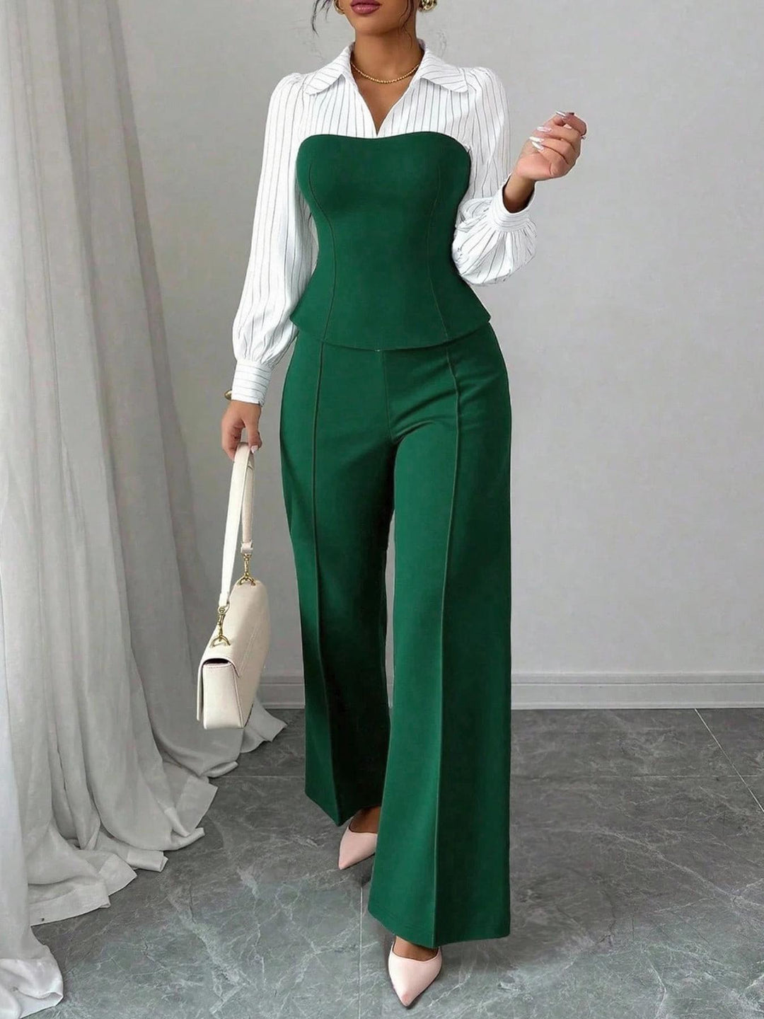 Camille” Tailored Luxe Co-Ord Set