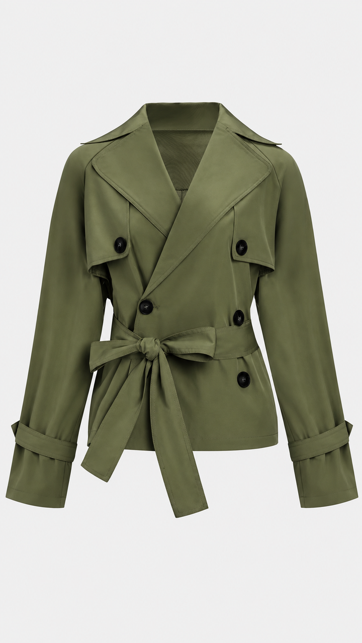 The city cropped trench