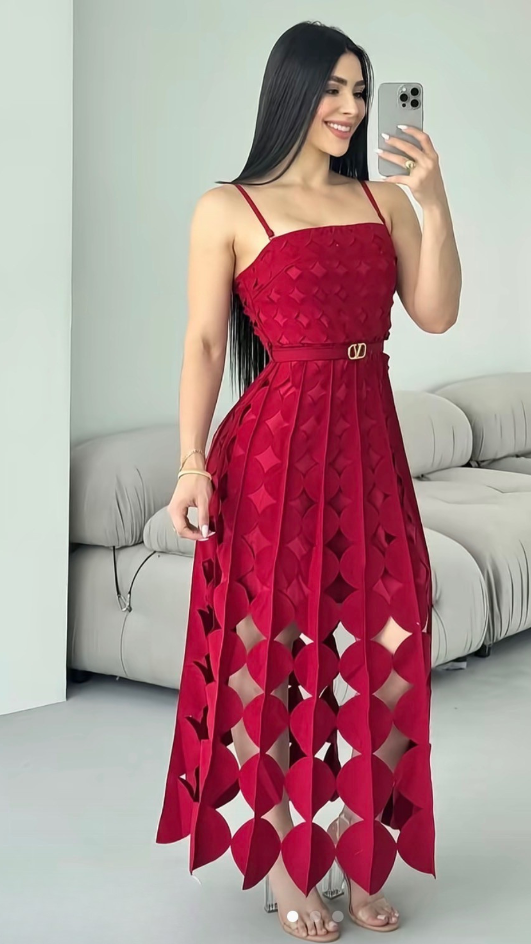 Hollow Curve Dress