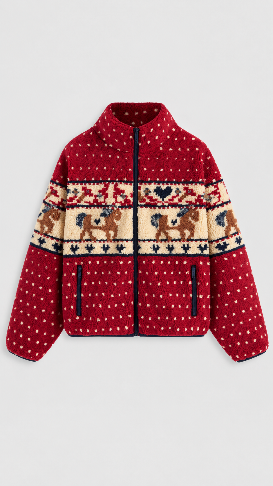 Heritage Horse Fleece Jacket