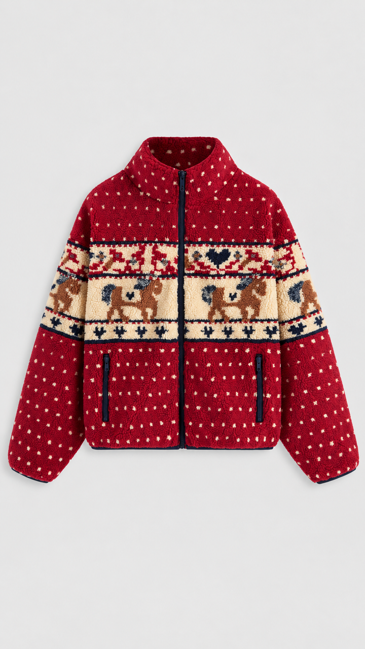 Heritage Horse Fleece Jacket