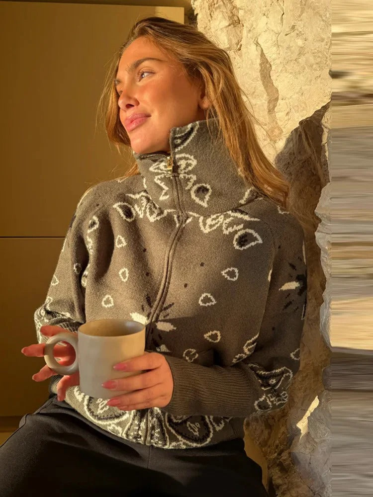 Modern Patchwork Knit