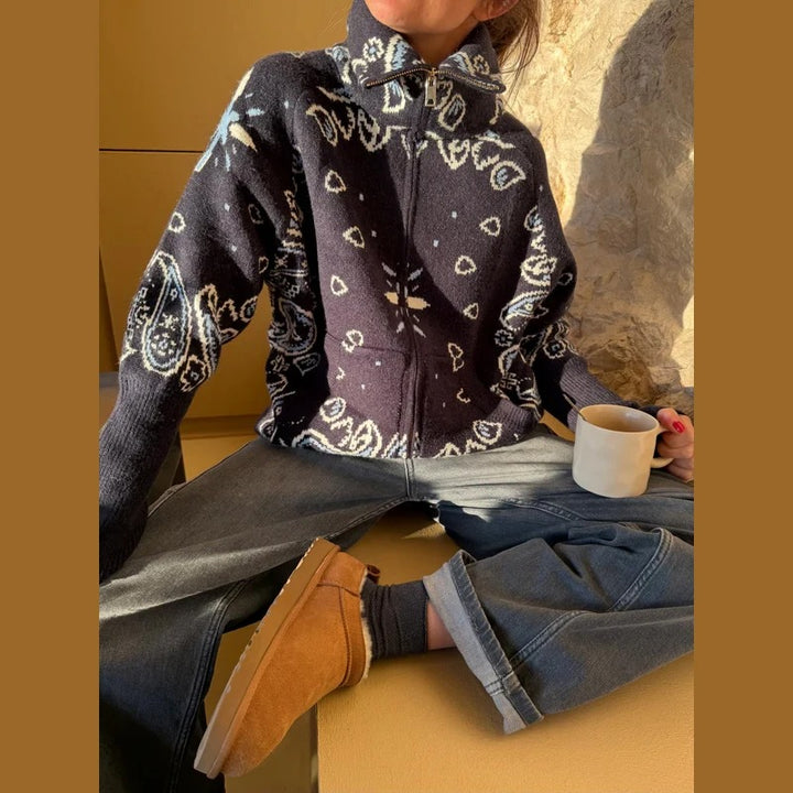 Modern Patchwork Knit