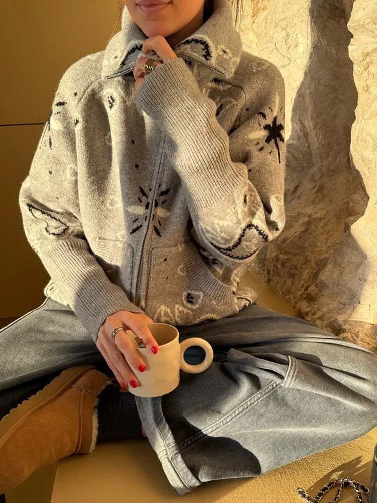 Modern Patchwork Knit