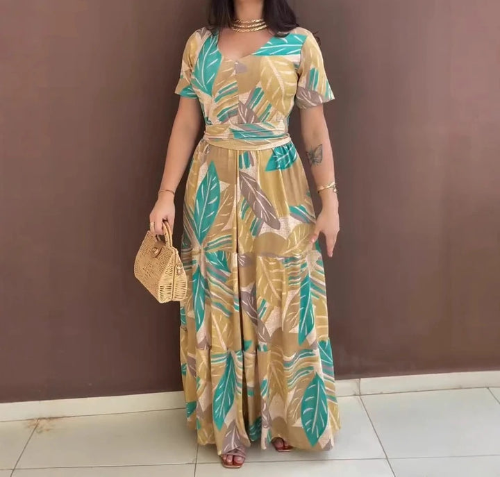 Isla Breeze V-Neck Dress