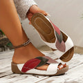 Clara™ – Slip-in Sandals with Leaf Pattern for Women