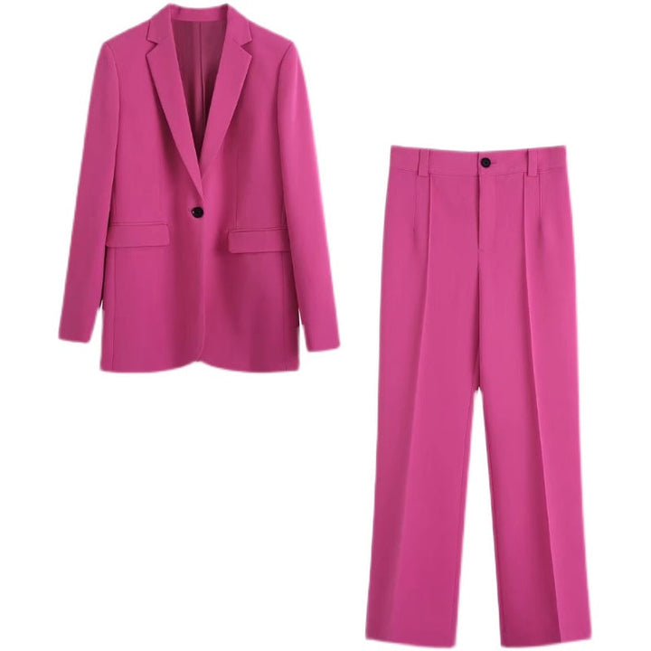 Ethel Women's Elegant Blazer and Trouser Set