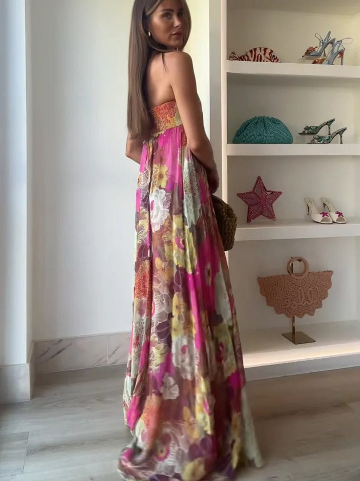 Strapless Maxi Dress