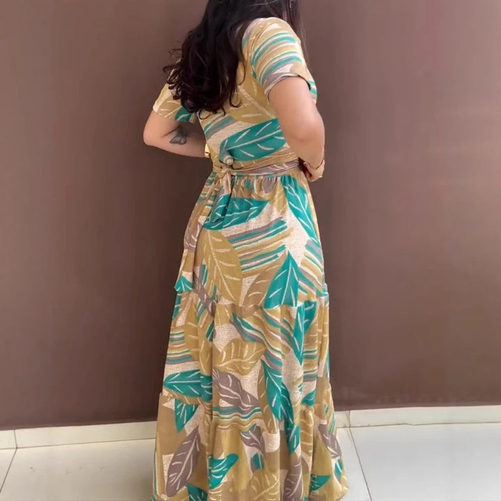 Isla Breeze V-Neck Dress