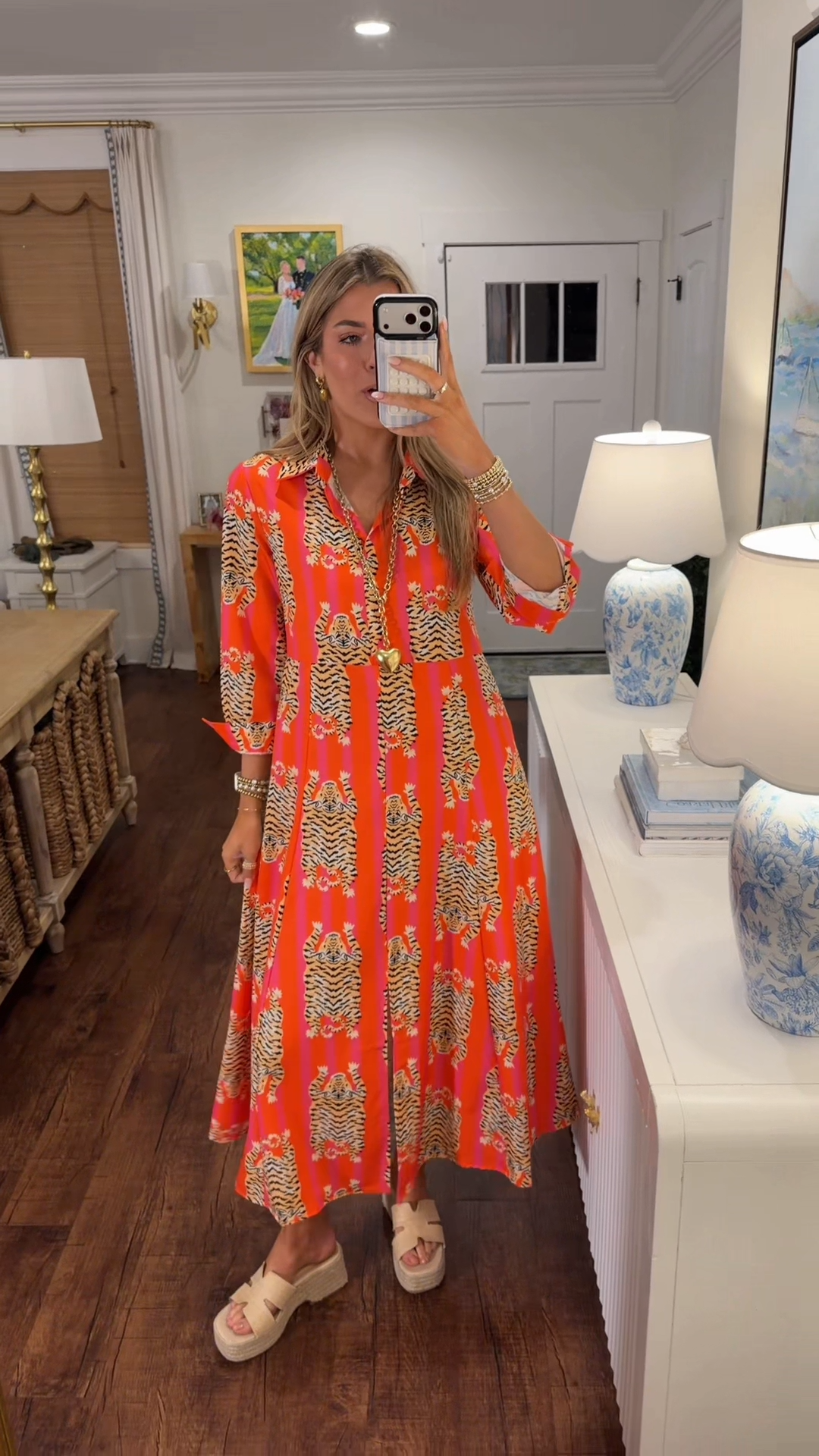 Isla” Bohemian Shirt Dress