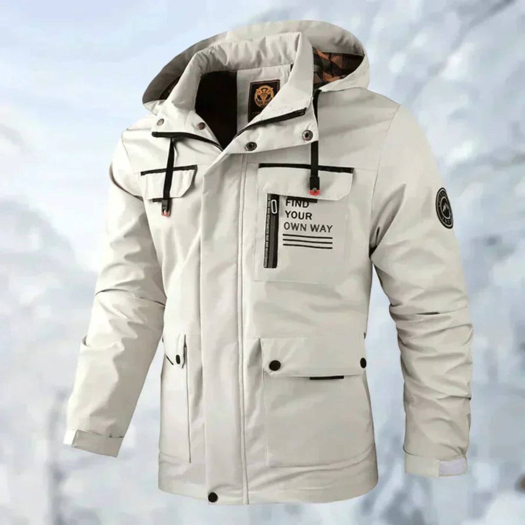 Waterproof Men’s Outdoor Jacket for Fall & Winter
