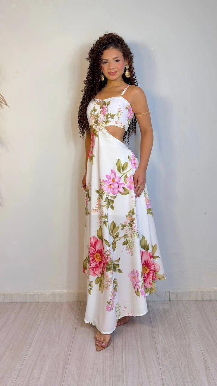 The Fiorella Bloom Maxi Dress