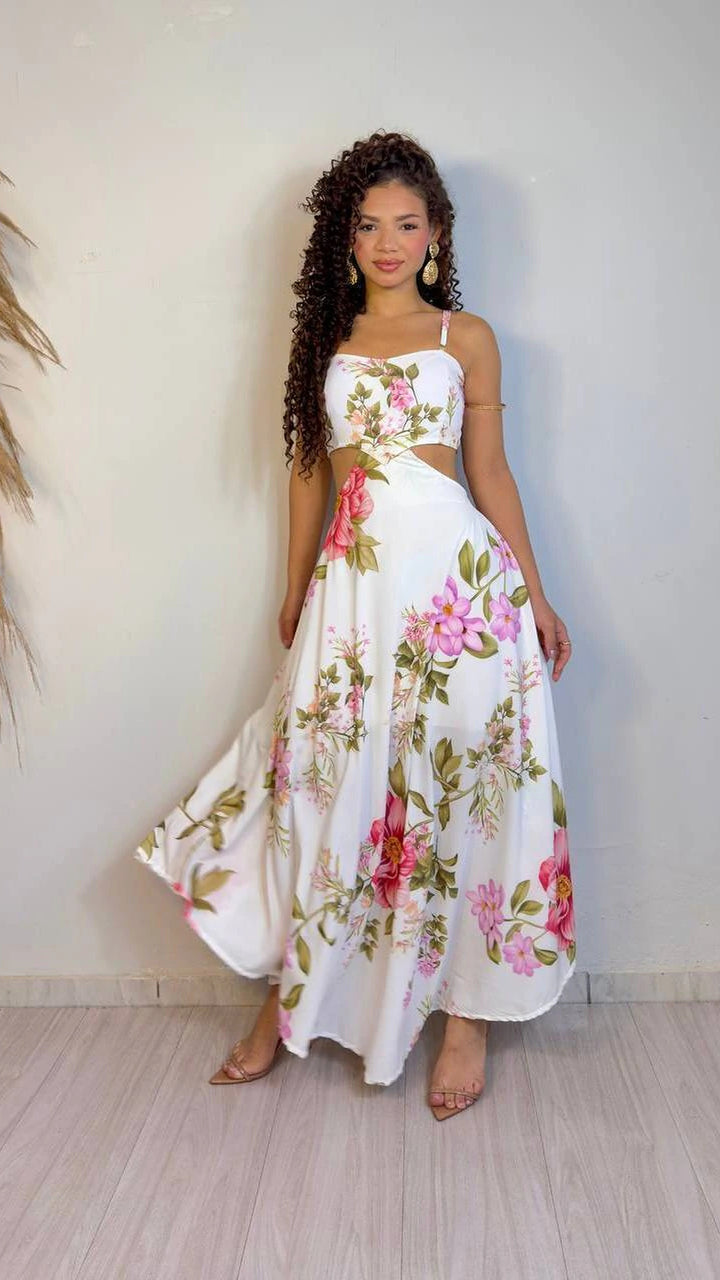 The Fiorella Bloom Maxi Dress