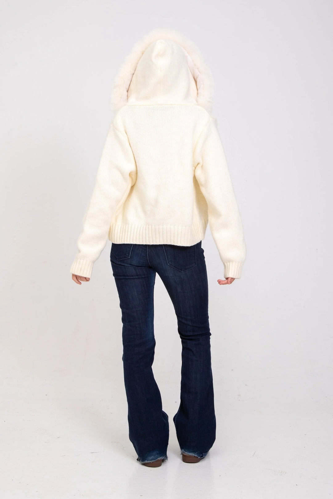 Serenity Fur Jacket Satin