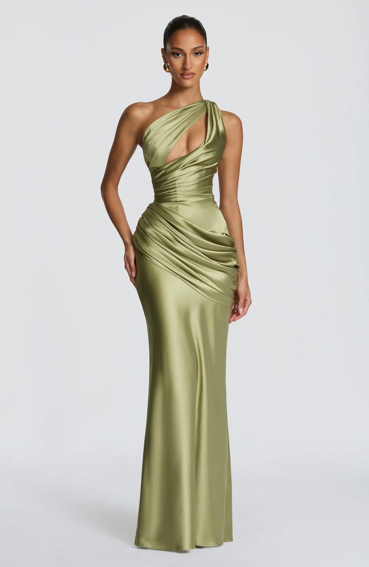 Muse Satin Maxi Dress