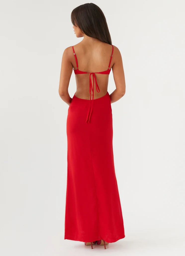 Scarlet Muse Cut-Out Dress