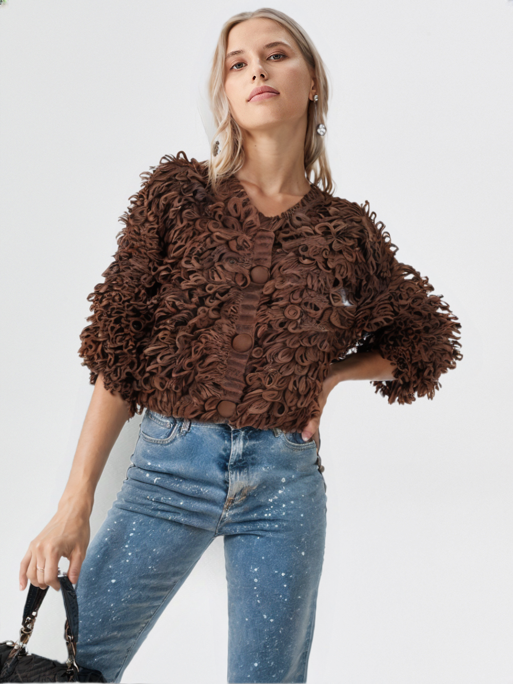 Serenity Fringe Knit Cardigan