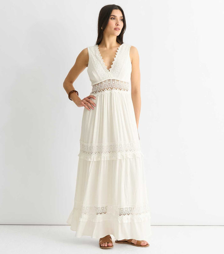 Amara Lace Midi Dress