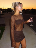 Elegant Lace Bodycon Dress
