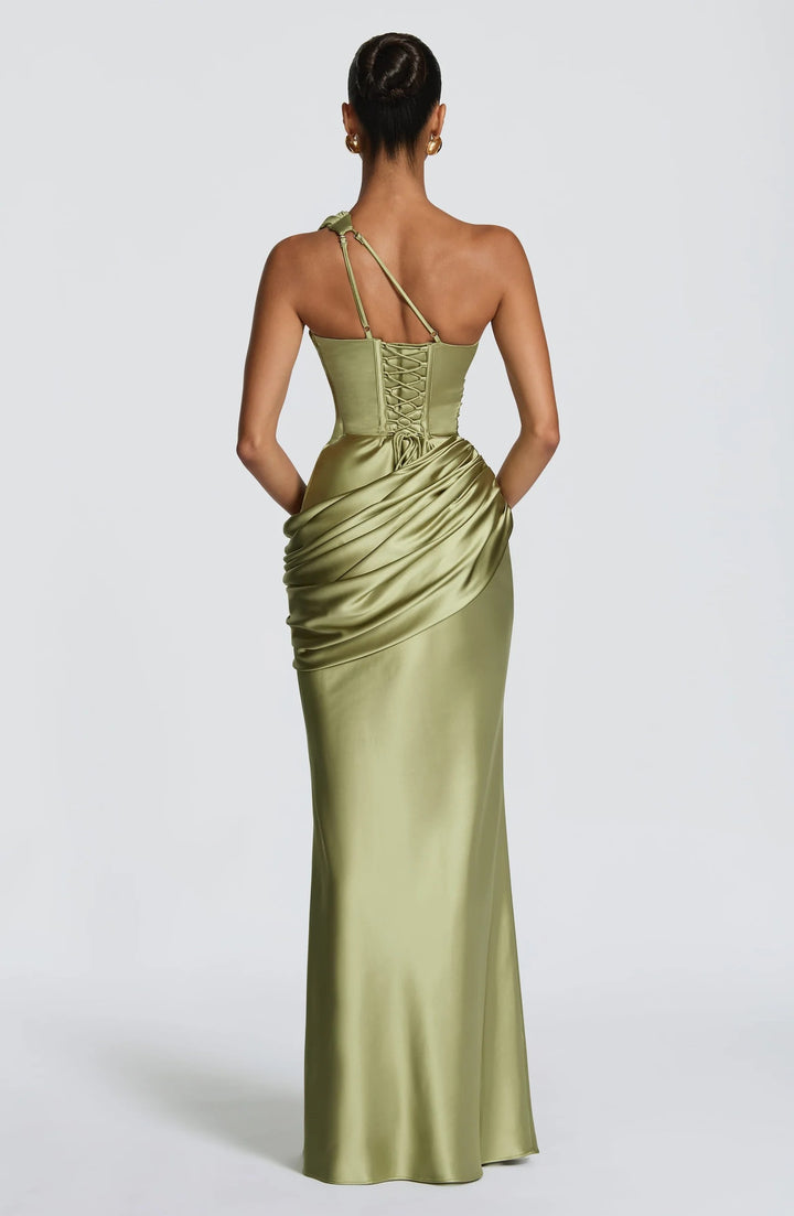 Muse Satin Maxi Dress