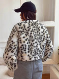 Leopard Print Winter Jacket