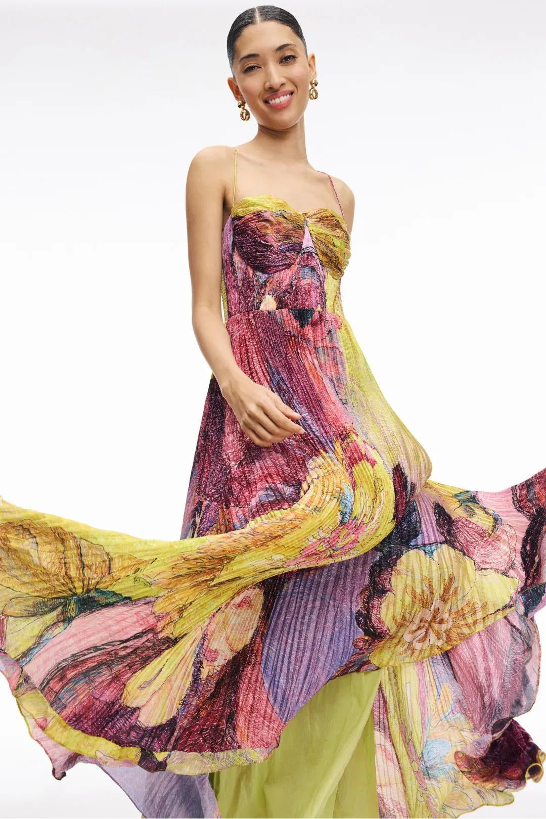 Kiara colarette dress