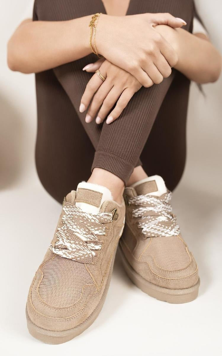 Chestnut Nova Cozy Fur-Lined Boots