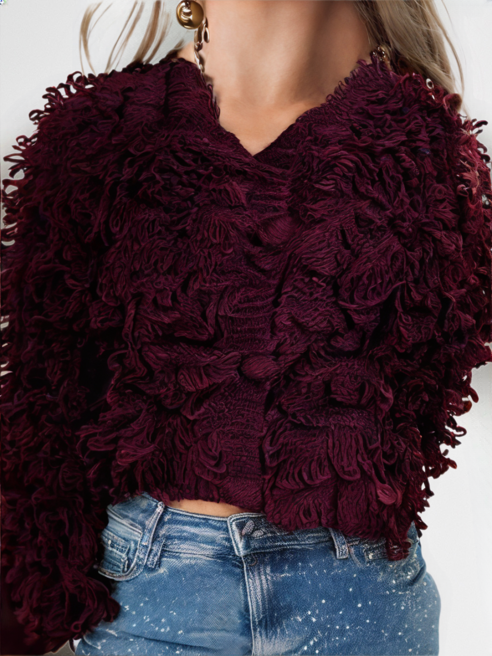 Serenity Fringe Knit Cardigan