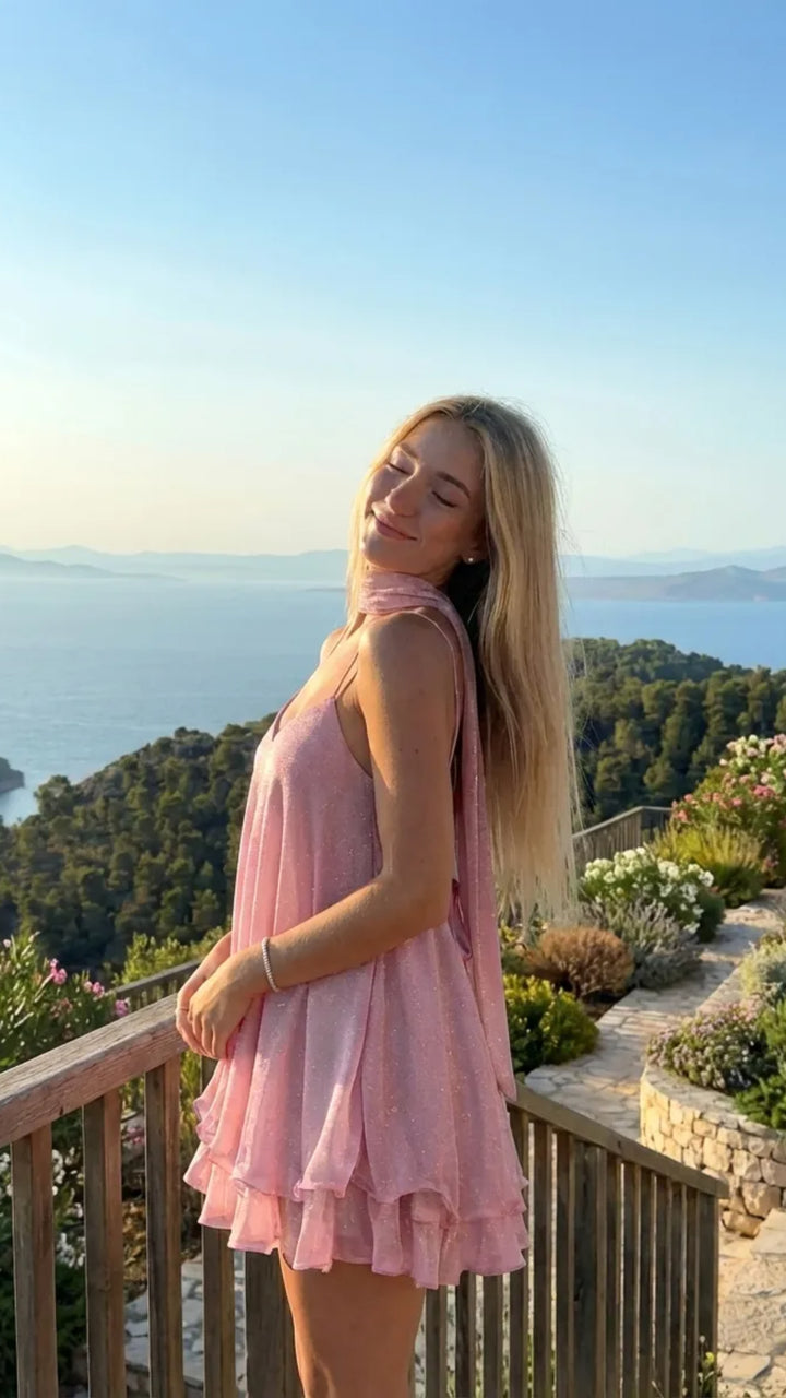 The Rosé Whisper Dress