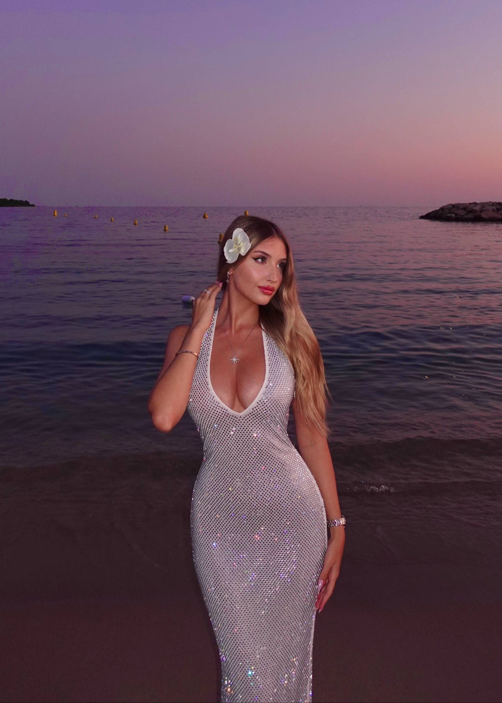 Nocturna Sequin Maxi