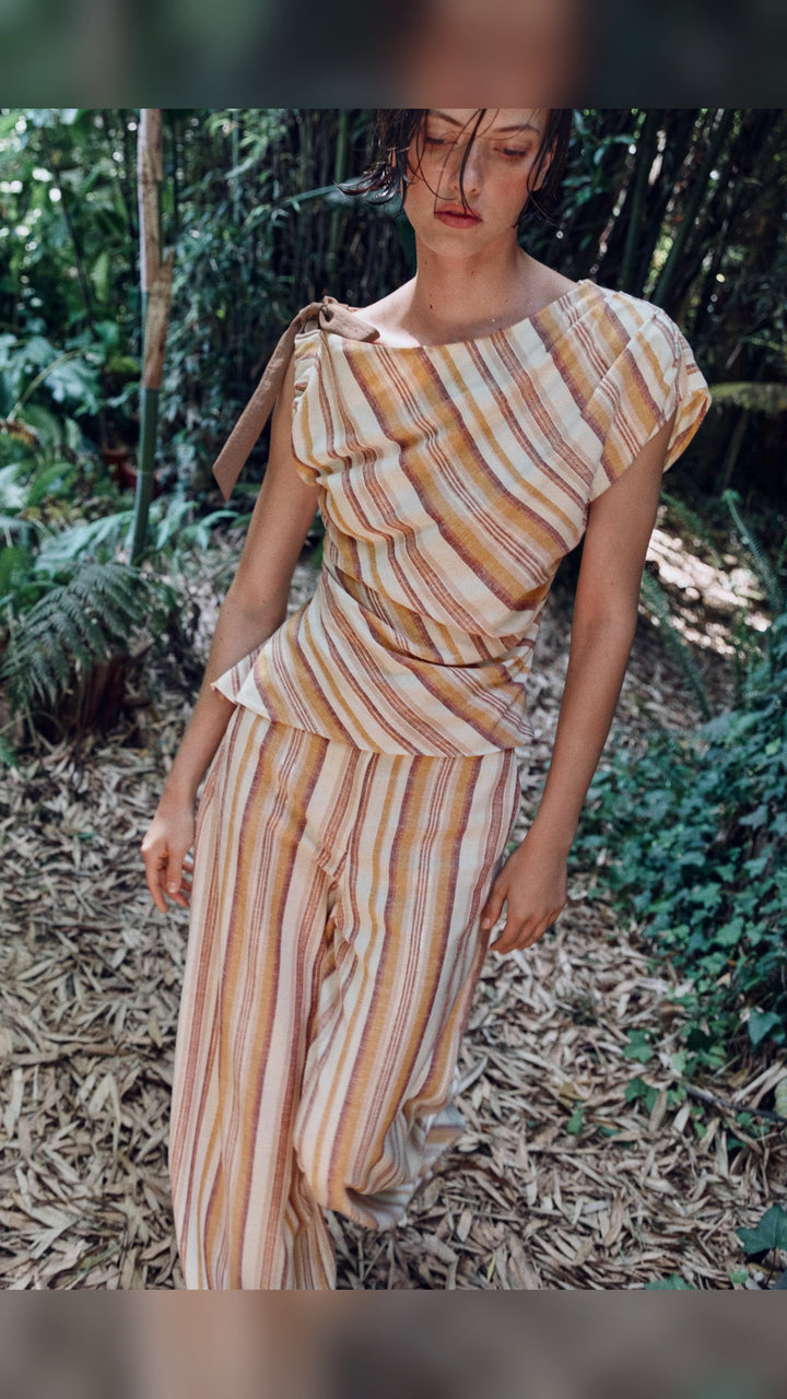 Maréa Stripe™ Linen Co-Ord Set